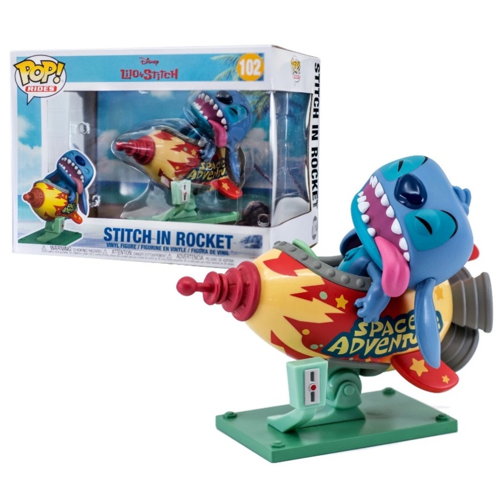 Disney Stitch Space Adventure Rocket Figure